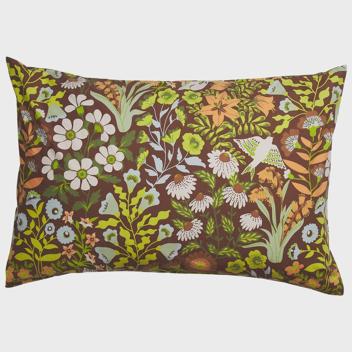 Sloane Cotton Pillowcase Set | Umber