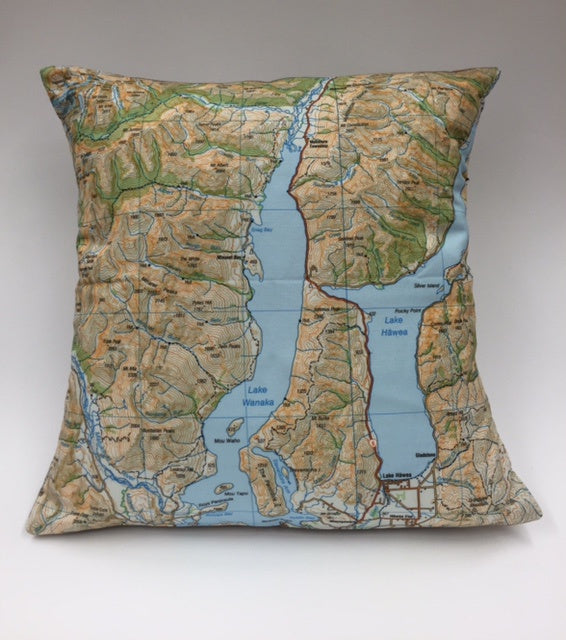 LINZ Cushion Cover | Wānaka & Hawea