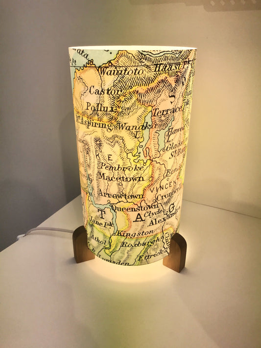 Table Lamp | Wānaka Map