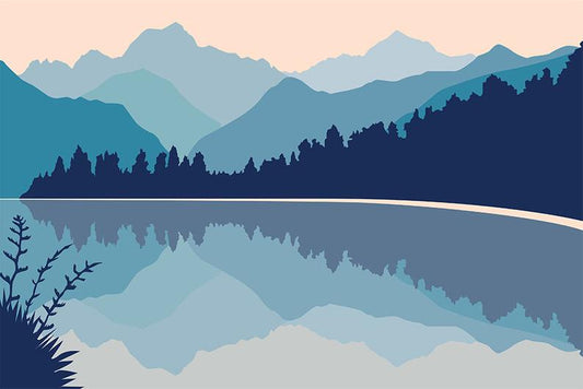 Lake Matheson Print