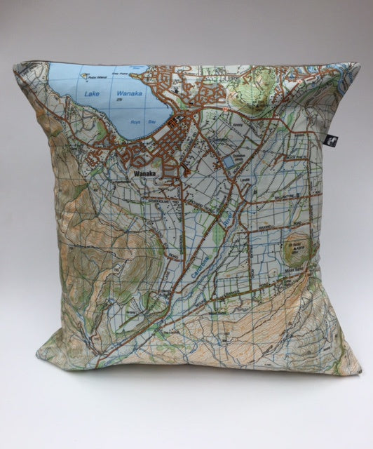 LINZ Cushion Cover | Wānaka Roys Bay