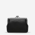 Status Anxiety Volatile Wallet in Black on a White Background