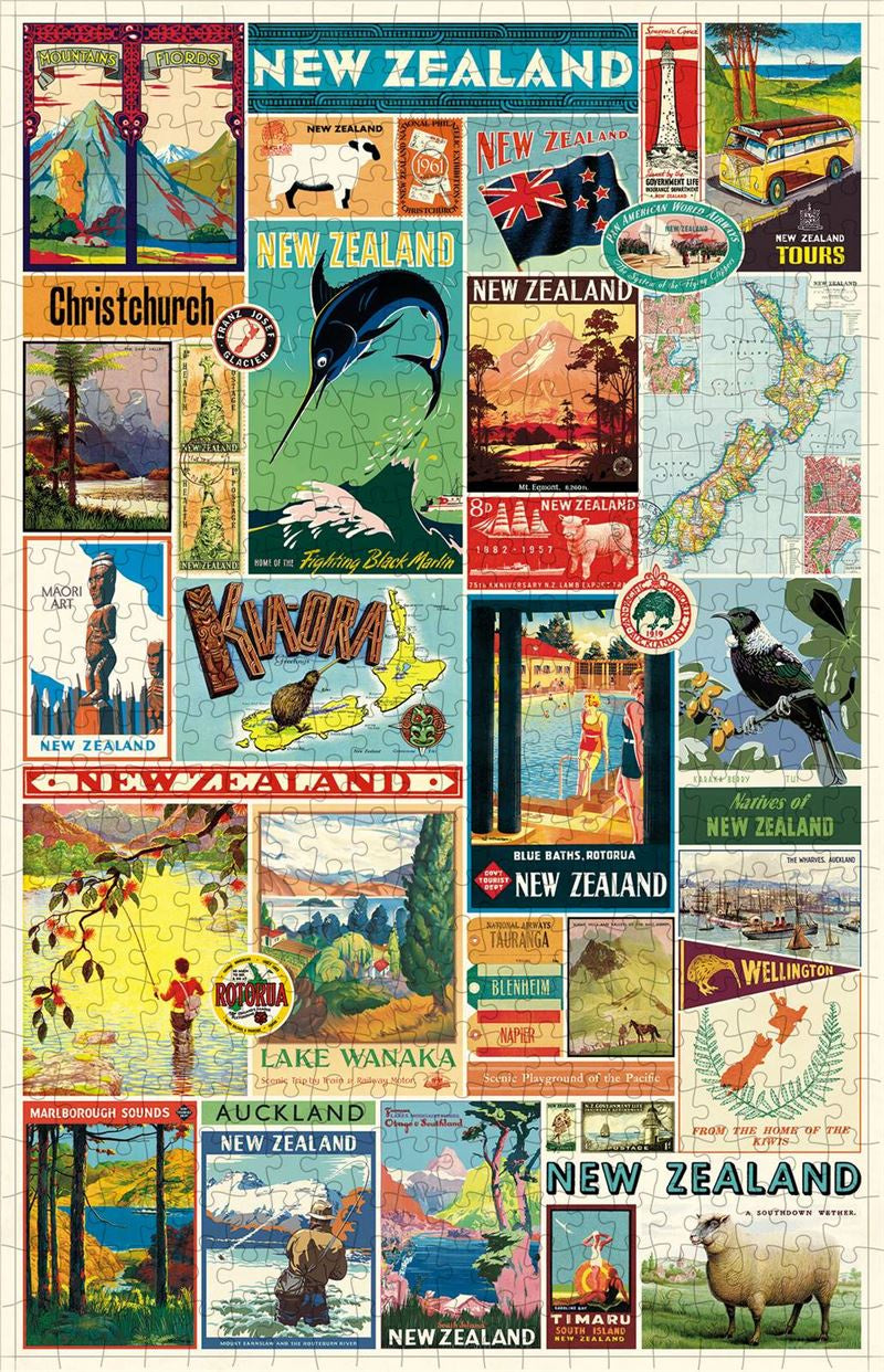 Vintage Puzzle 500 Piece | NZ Images