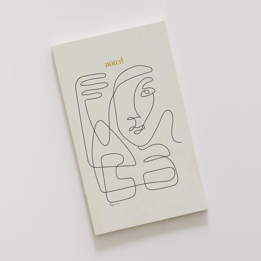 Abstract Face Notebook