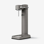 The Aarke Carbonator 3 in Matte Grey on a blank background