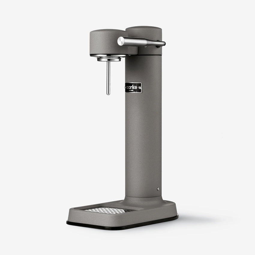 The Aarke Carbonator 3 in Matte Grey on a blank background