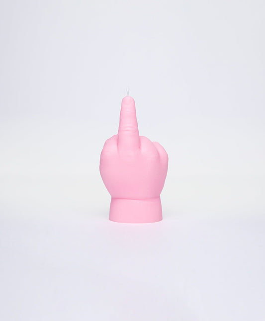 Baby Hand Candle | Fuck You | Pink
