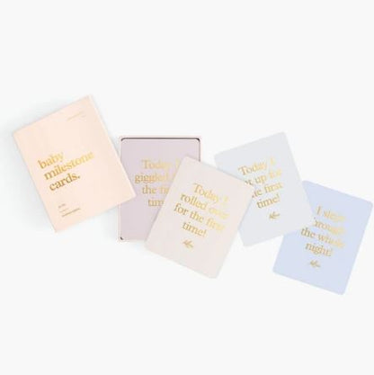 Baby Milestone Card Set | Pink