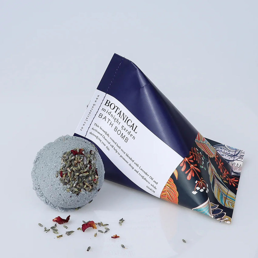The Botanical Midnight Garden Bath Bomb