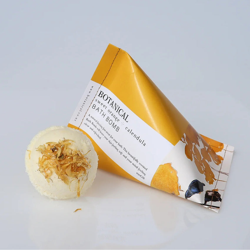The Botanical Sweet Orange Bath Bomb
