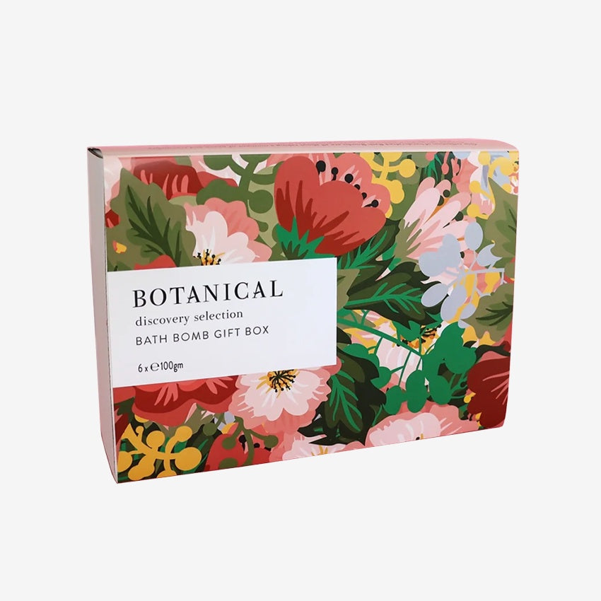 The Botanical Bath Bomb Gift Box