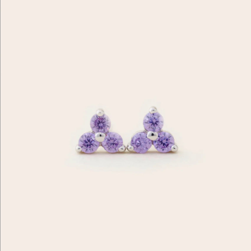Birthstone Studs