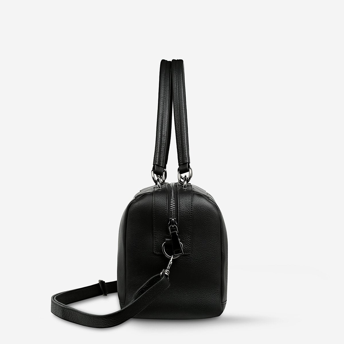Status Anxiety Don't Ask Bag in Black Side View
