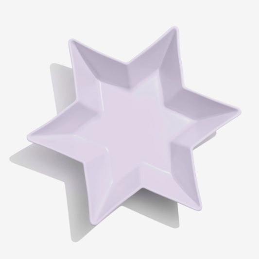 Ceramic Star Bowl | Lilac