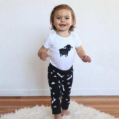 Bodysuit & Pants Set | Sheep