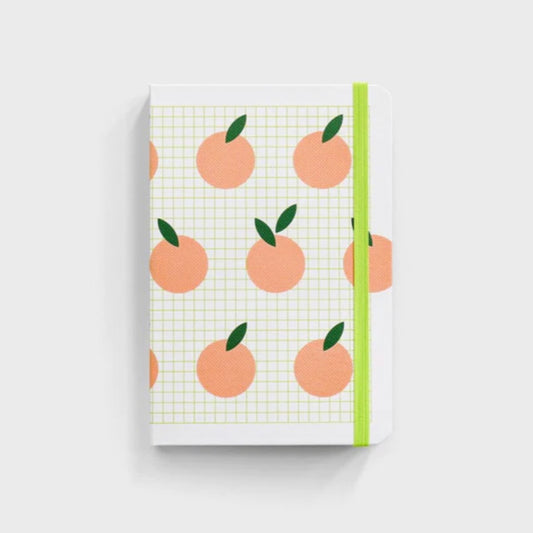 Hardcover Notebook | Peach Grid