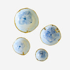 Hydrangea Bowl with Gold