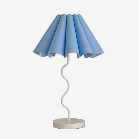 Cora Lamp | Tranquil Blue White