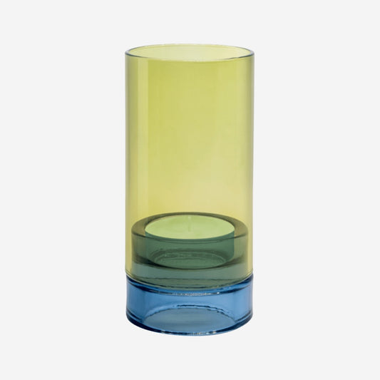 Glass Lantern | Lime