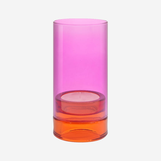 Glass Lantern | Pink