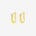 The Silver Linings Collective Marle Earrings in Gold on a blank background