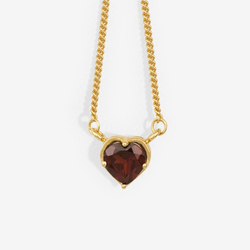 The Temple Of The Sun Venus Necklace in Gold Vermeil on a blank background