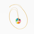 Colour Wheel Pendant Necklace