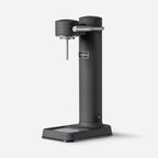 The Aarke Carbonator 3 in Matte Black on a blank background
