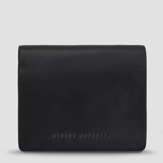 Status Anxiety Nathaniel Wallet in Black