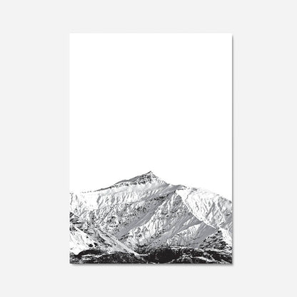 Black Peak Image Print