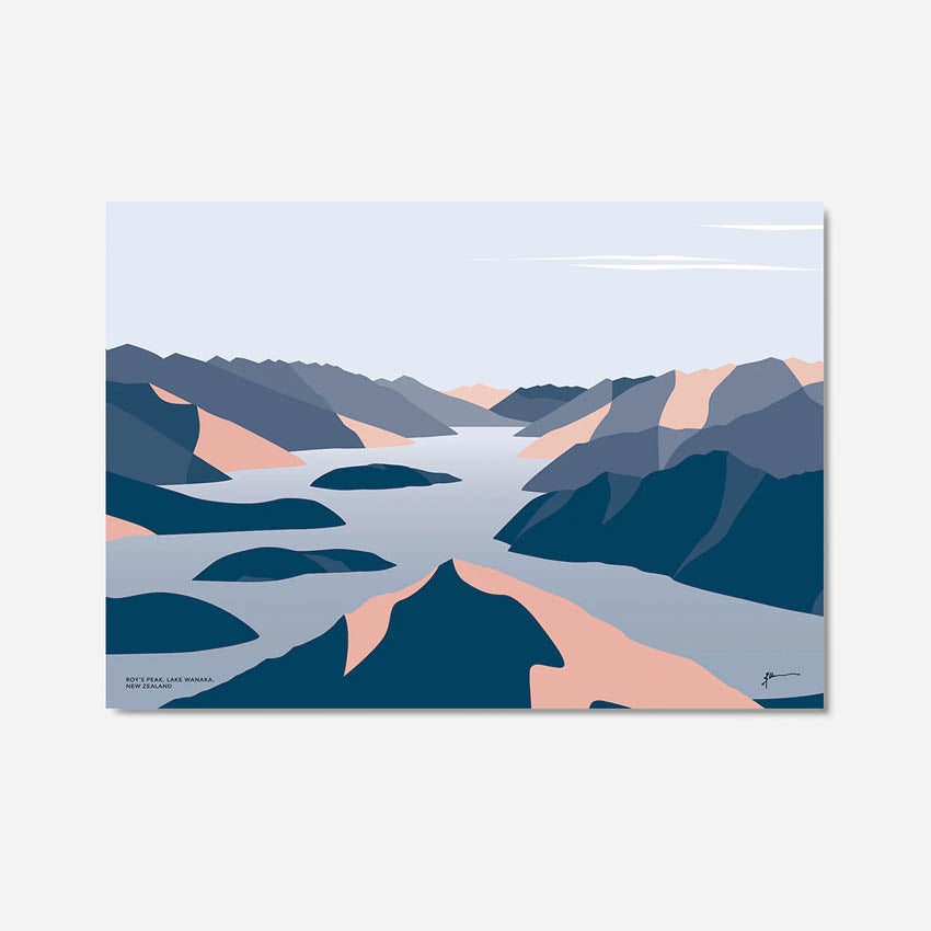 Roy's Peak Art Print
