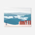 View From Treble Cone Art Print