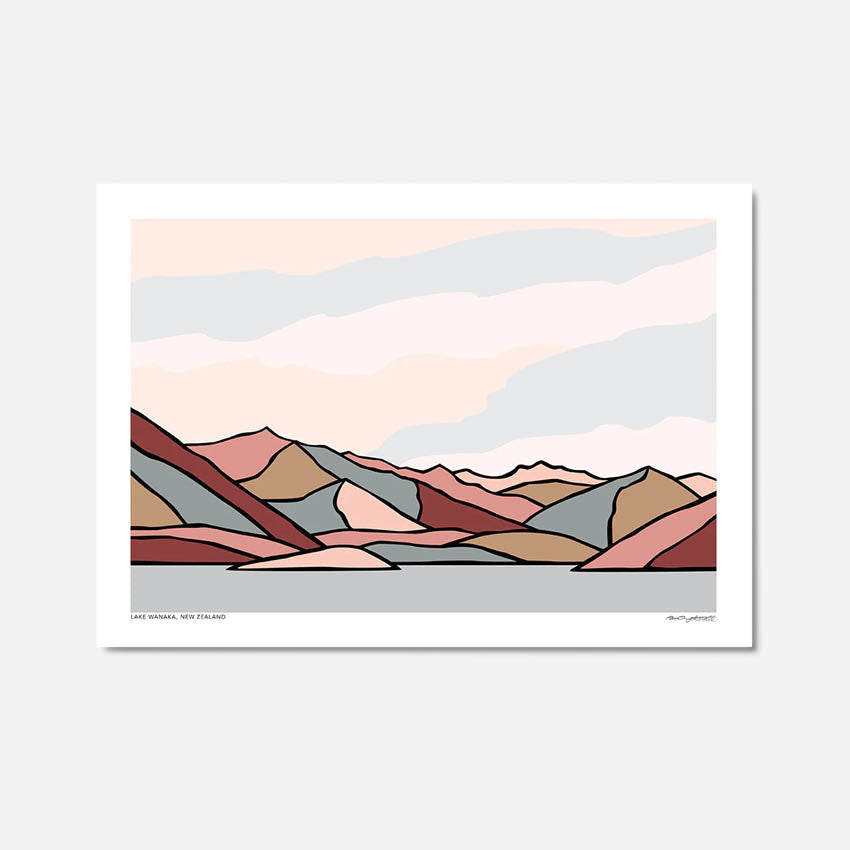 Wanaka View Art Print