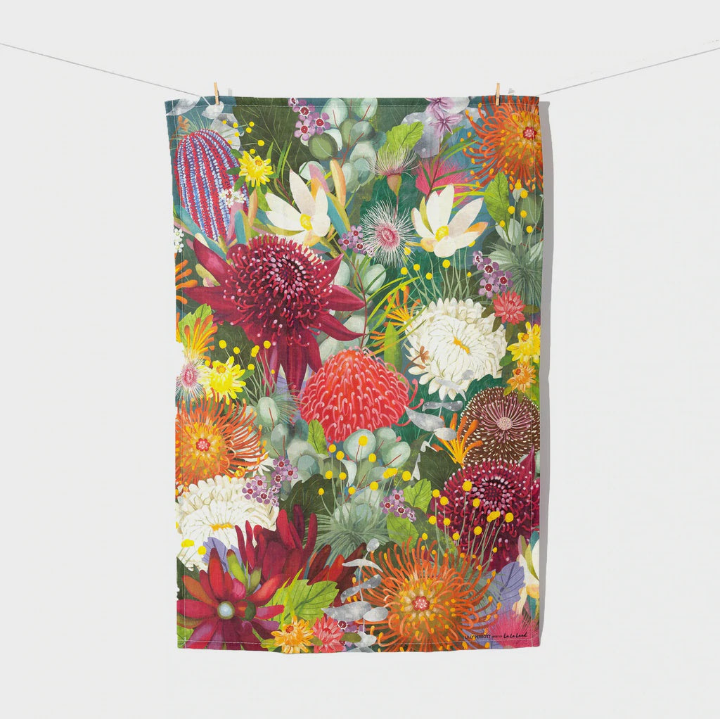 Tea Towel | Bush Blooms
