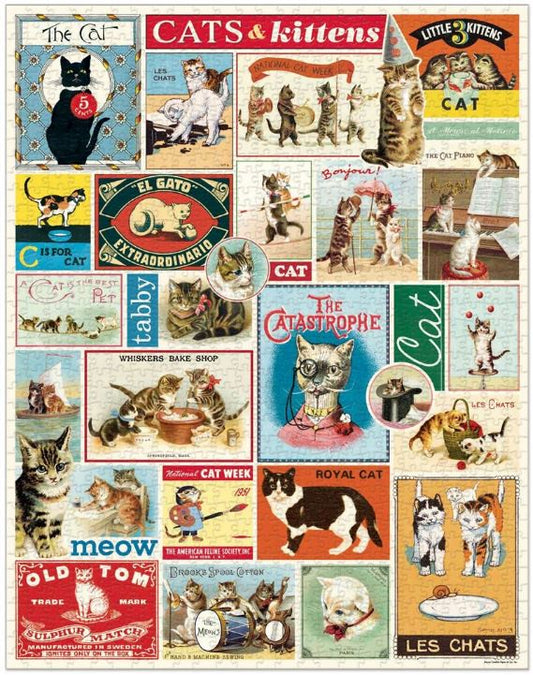 Vintage Puzzle | Cats & Kittens