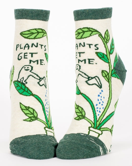 Womens Ankle Socks | Plants Get Me