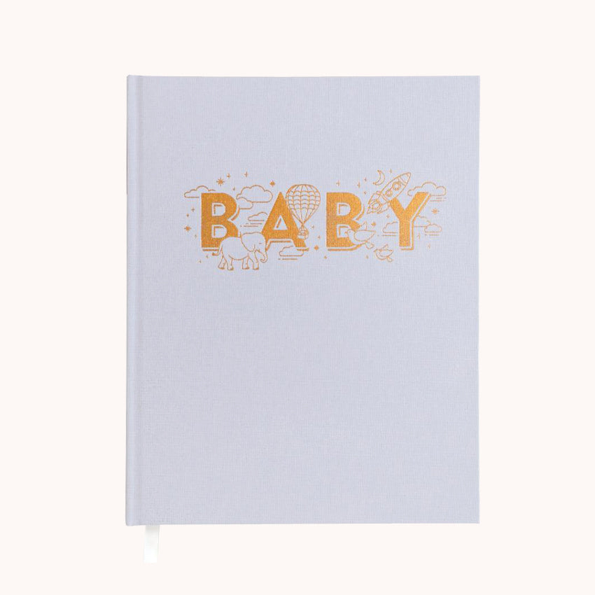 Fox & Fallow Baby Book in Grey