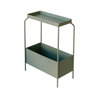 Garcia Metal Planter Stand in Sage Green