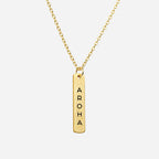 Te Reo Necklace | Aroha (Love)