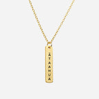 Te Reo Necklace | Ātaahua (Beautiful)