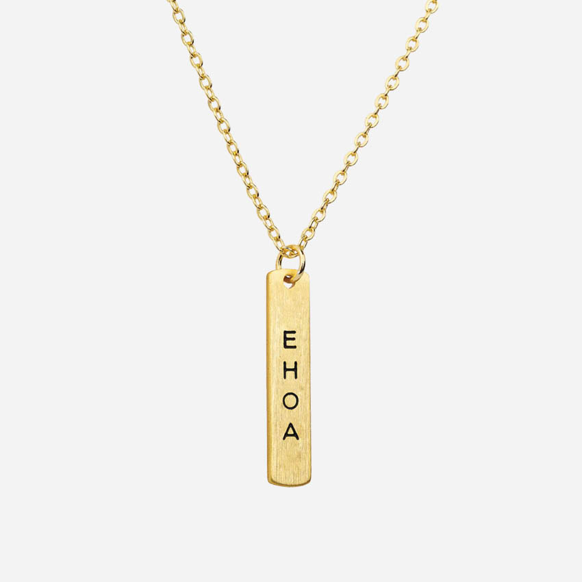 Te Reo Necklace | E Hoa (Friend)