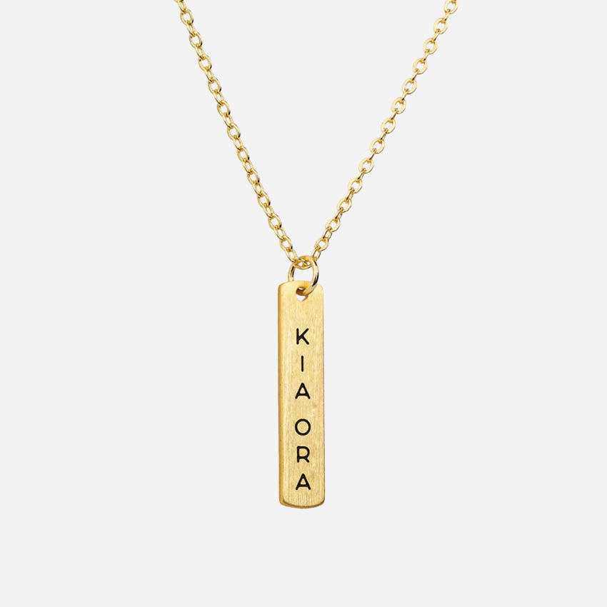 Te Reo Necklace | Kia ora (Hello)