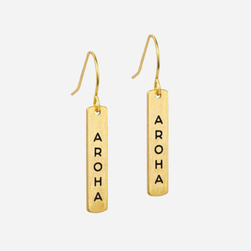 Te Reo Earrings | Aroha (Love)