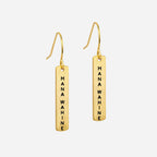 Te Reo Earrings | Mana Wahine (Strong Woman)