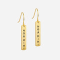 Te Reo Earrings | Ngā mihi (Thank You)
