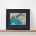 Art Map | Queenstown 38 x 30