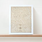 Art Map | Treble Cone 42 x 52