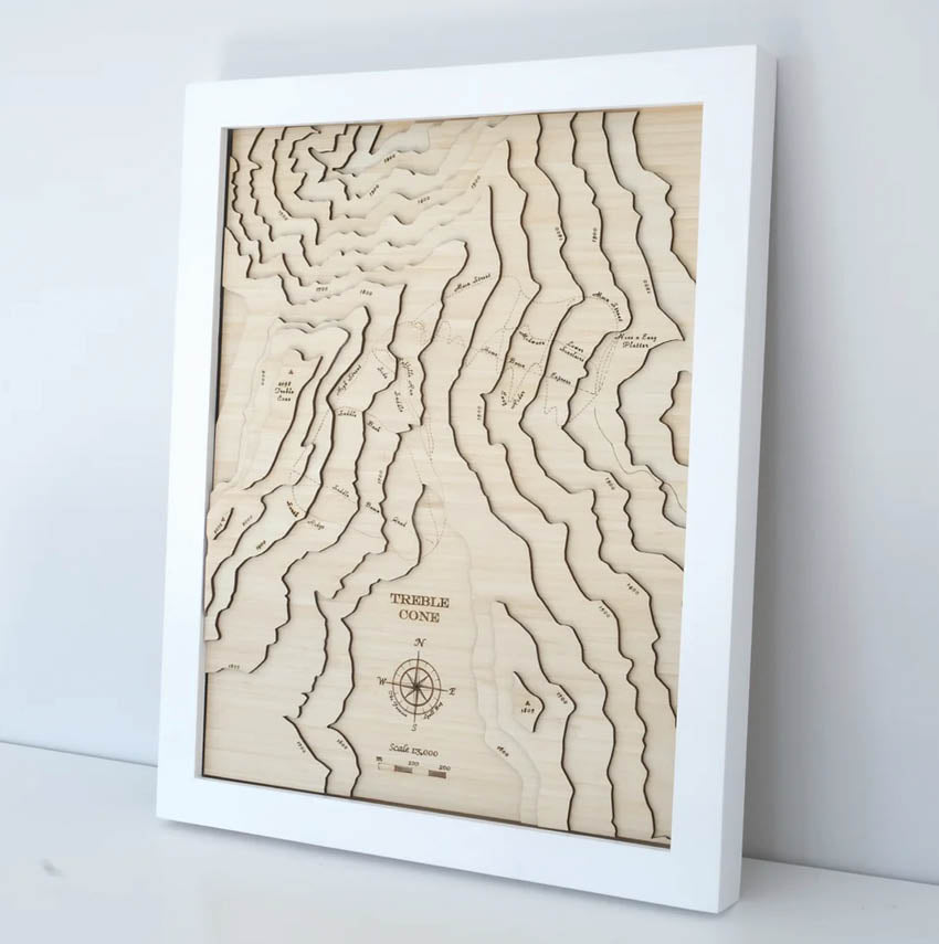 Art Map | Treble Cone 42 x 52