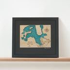 Art Map |  Wānaka 38 x 30