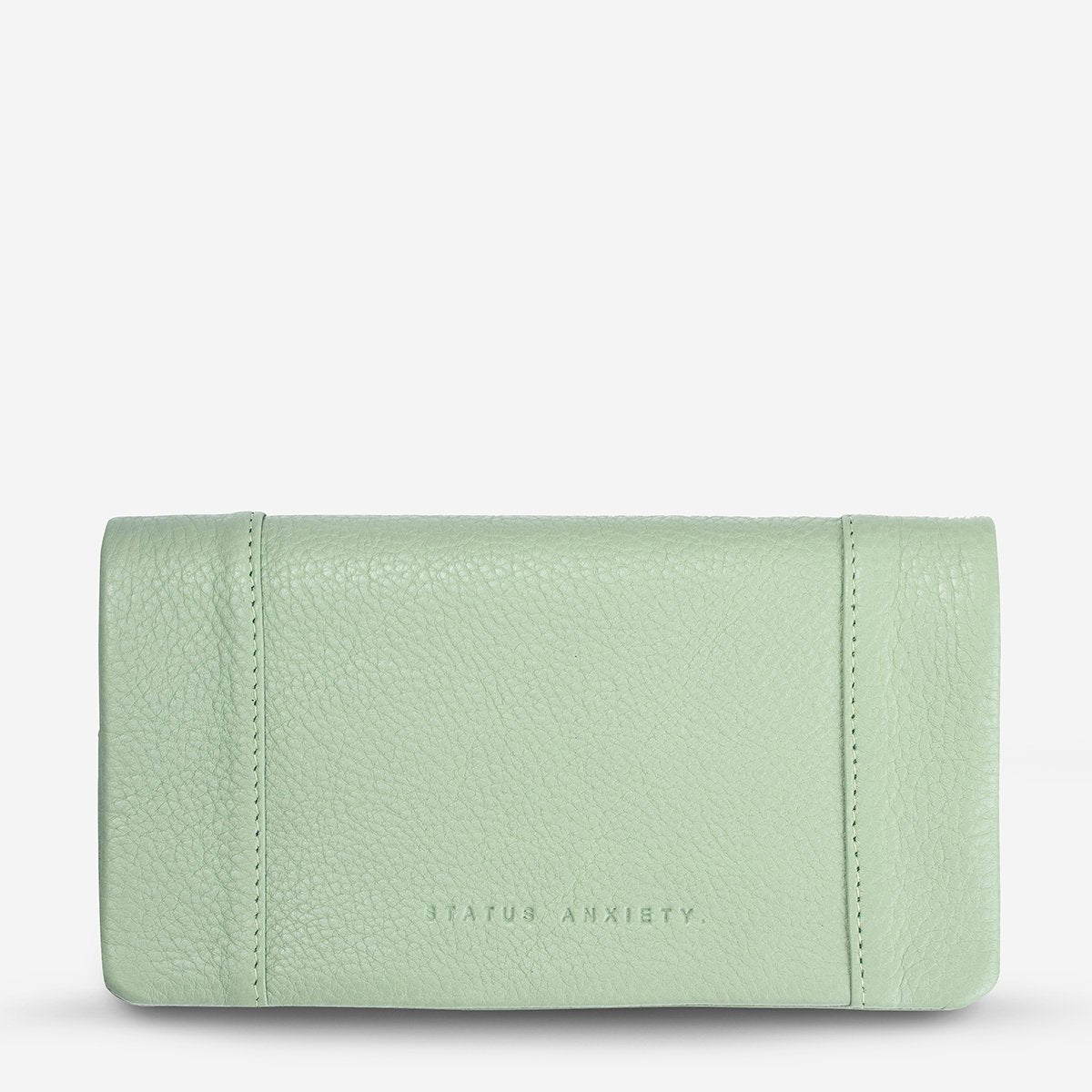 Status Anxiety Some Type of Love Wallet in Mint Front View